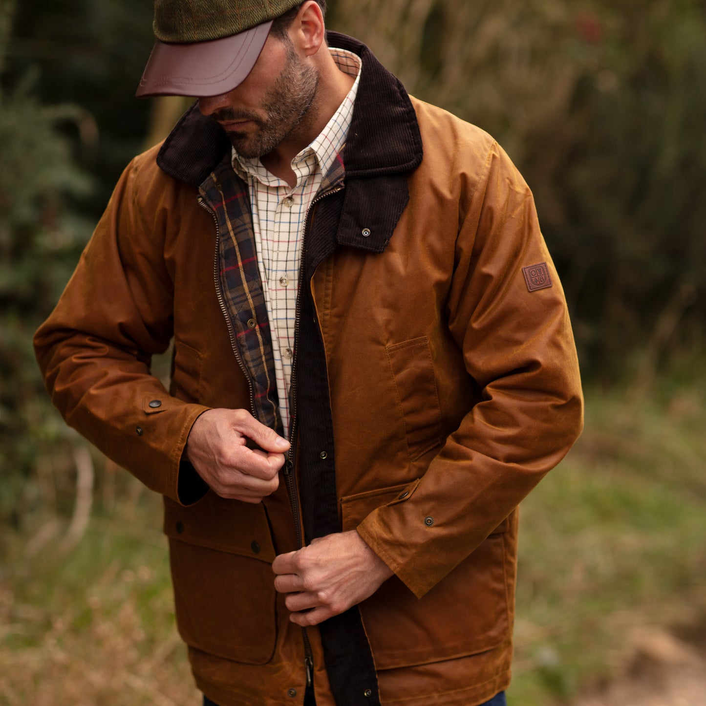 Kingsbridge Padded Wax Antique Jacket [3 Colors]
