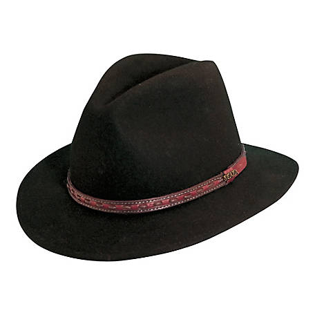 Crushable 100% Felted Wool Safari Hat | Scotland House, Ltd.