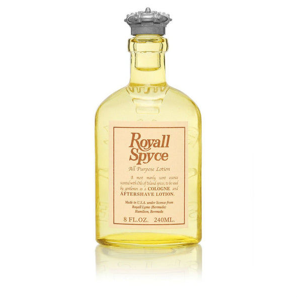 Royall Spyce men's cologne, in yellow bottle
