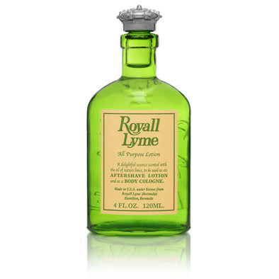 Royall Lyme men's cologne, in lime green bottle