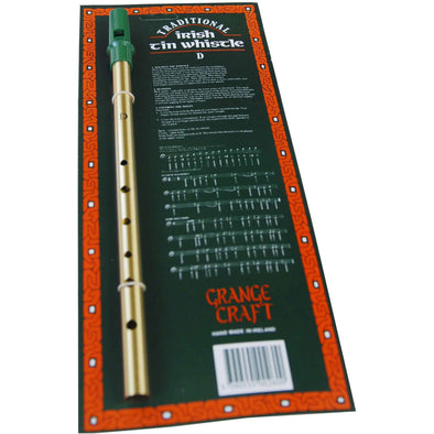Irish tin whistle with instructions and sample songs