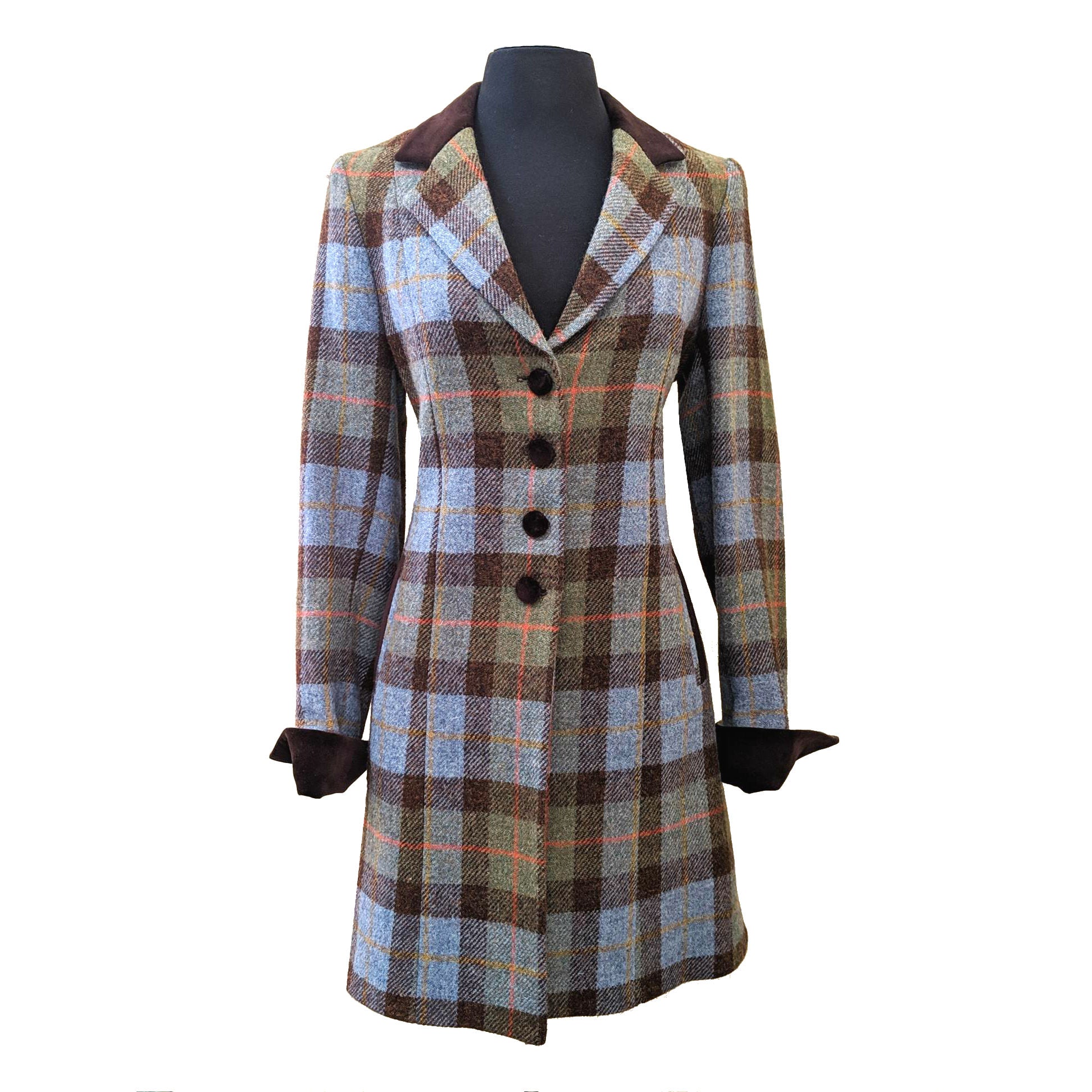 Harris Tweed ロングコート The Harris Tweed Coat. – Cloth.Work