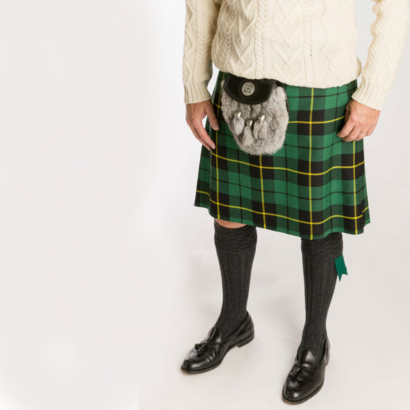 Wallace Hunting tartan casual kilt for men