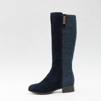 Roxburgh Harris Tweed & Sheepskin Boots [3 Colors]
