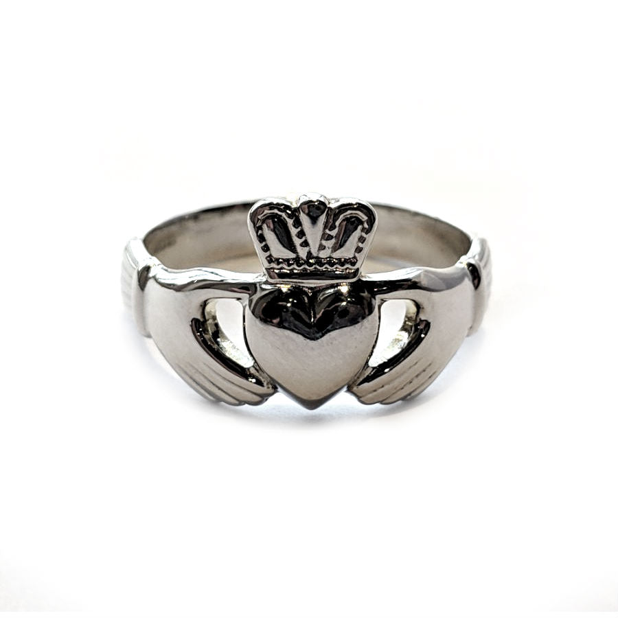Men's Irish Silver Claddagh Ring | Scotland House, Ltd.