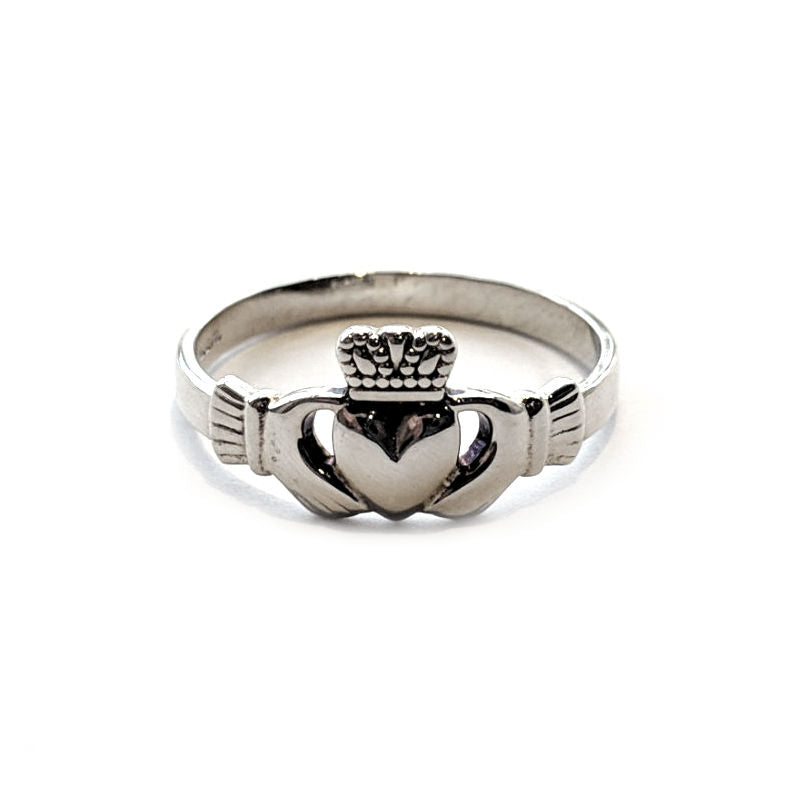 Ladies Heavy Claddagh Ring in 9K Gold - Fallers, Fallers Claddagh Rings -  Fallers.com - Fallers Irish Jewelry