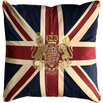 Pillow | Union Jack with Royal Crest