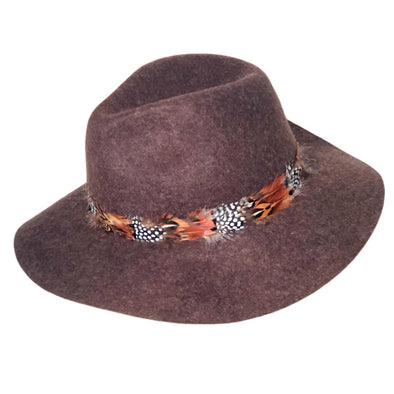 Boho Feather Band Hat [3 Colors]