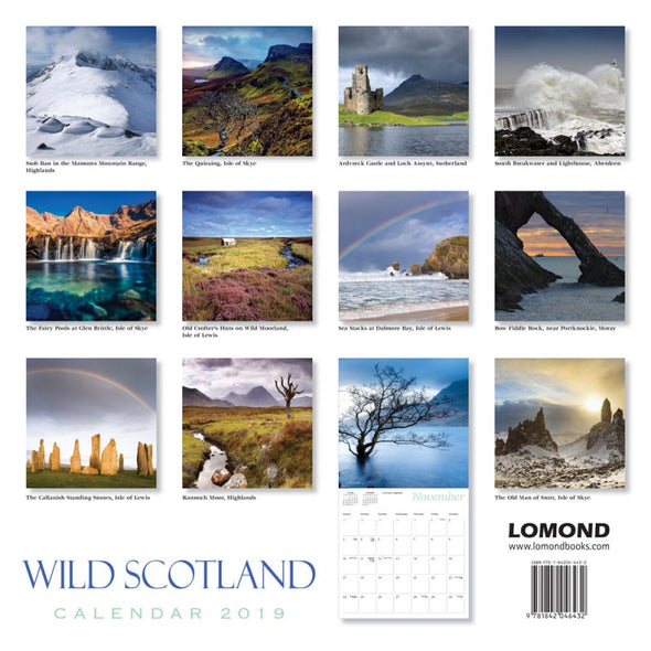 Wild Scotland 2019 Calendar