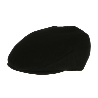 Vintage Black Tweed Driving Cap