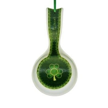 Irish Shamrock Spiral Spoon Rest