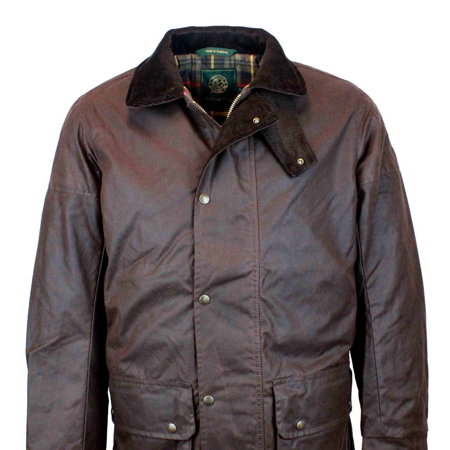 Men's Waxed Cotton Overshirt