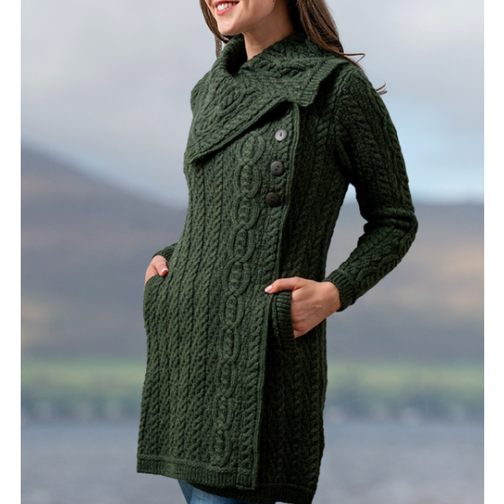 Full length cardigan coat hotsell
