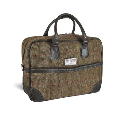 Harris Tweed & Leather Arran Briefcase