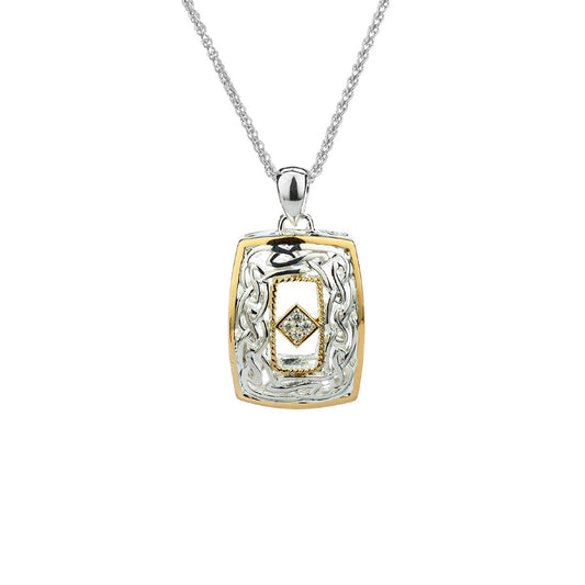 Diamond Window to the Soul Pendant