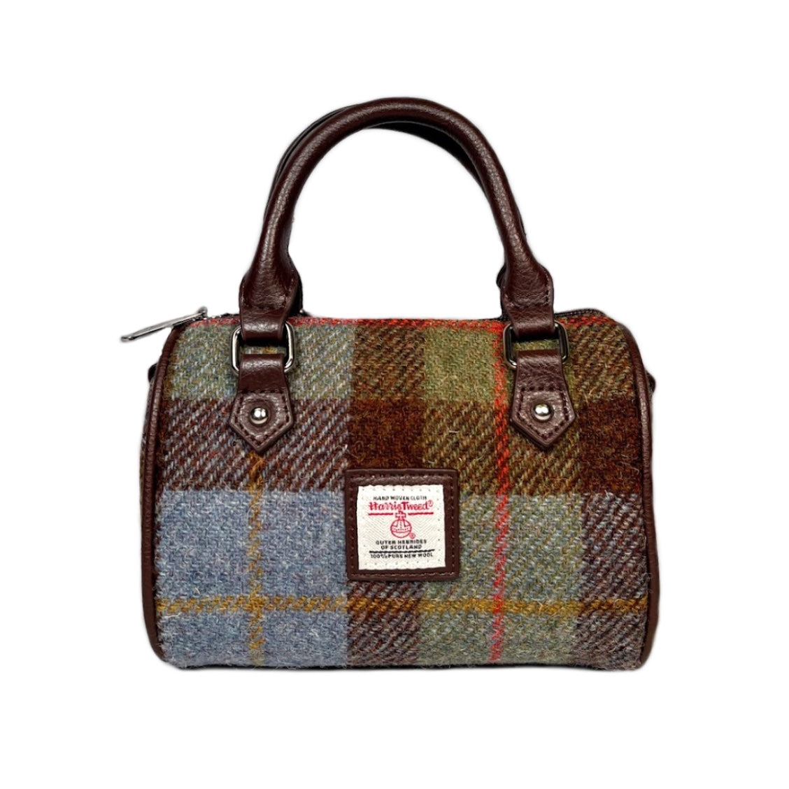 Harris Tweed Mini Bowling Handbag [11 Colors]