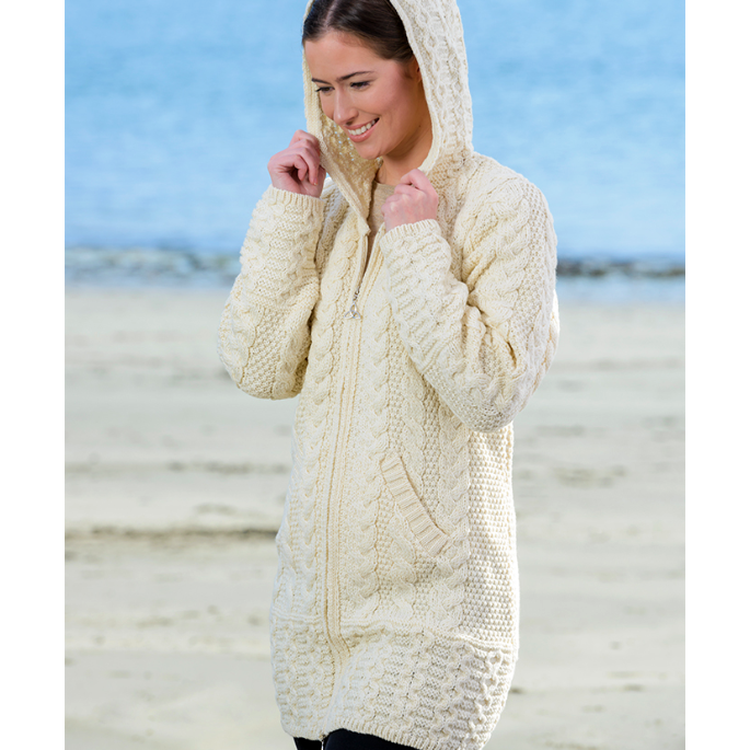 Ladies hooded sweater online