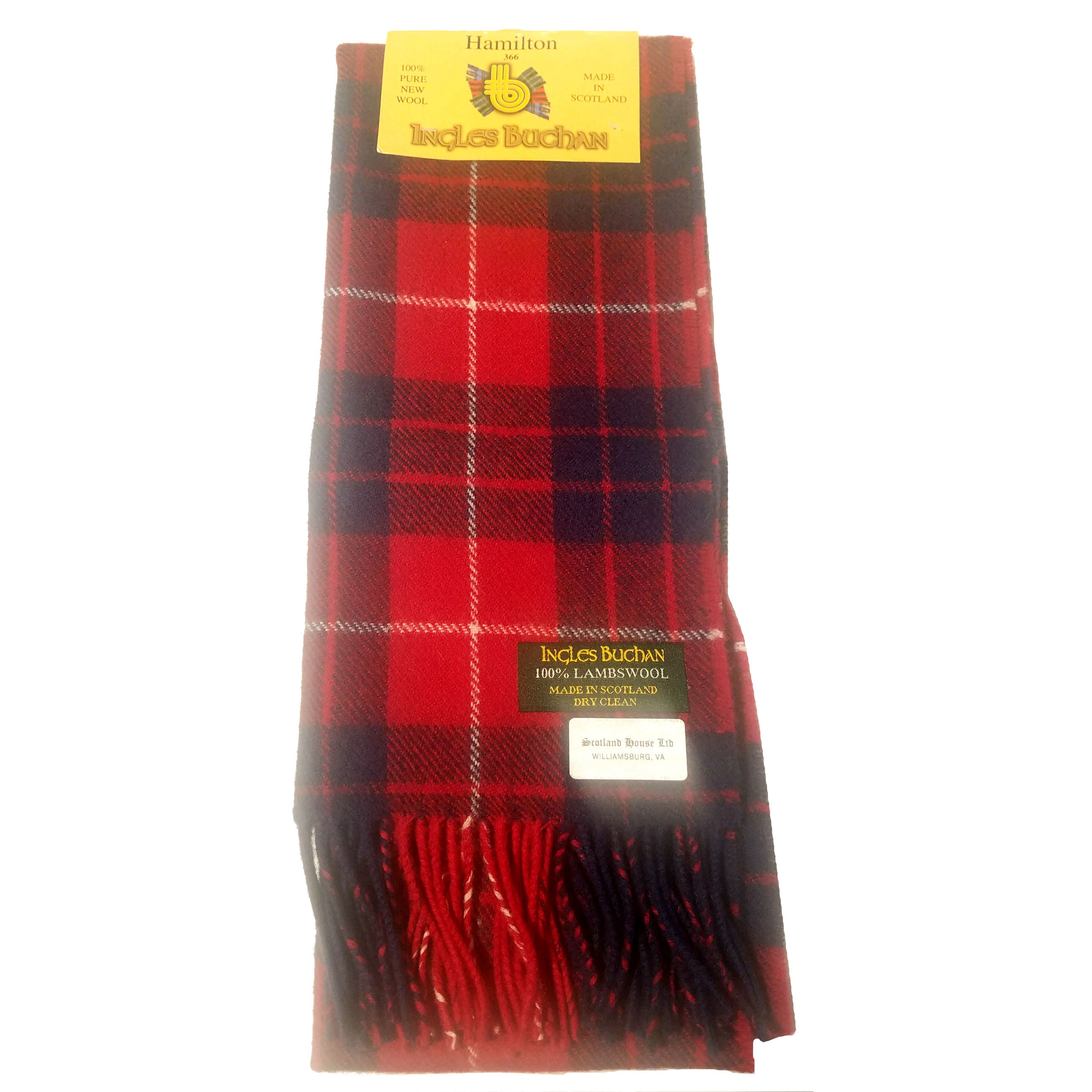 Scottish Scarf Style Edit: Brushed Wool Tartan Scarf