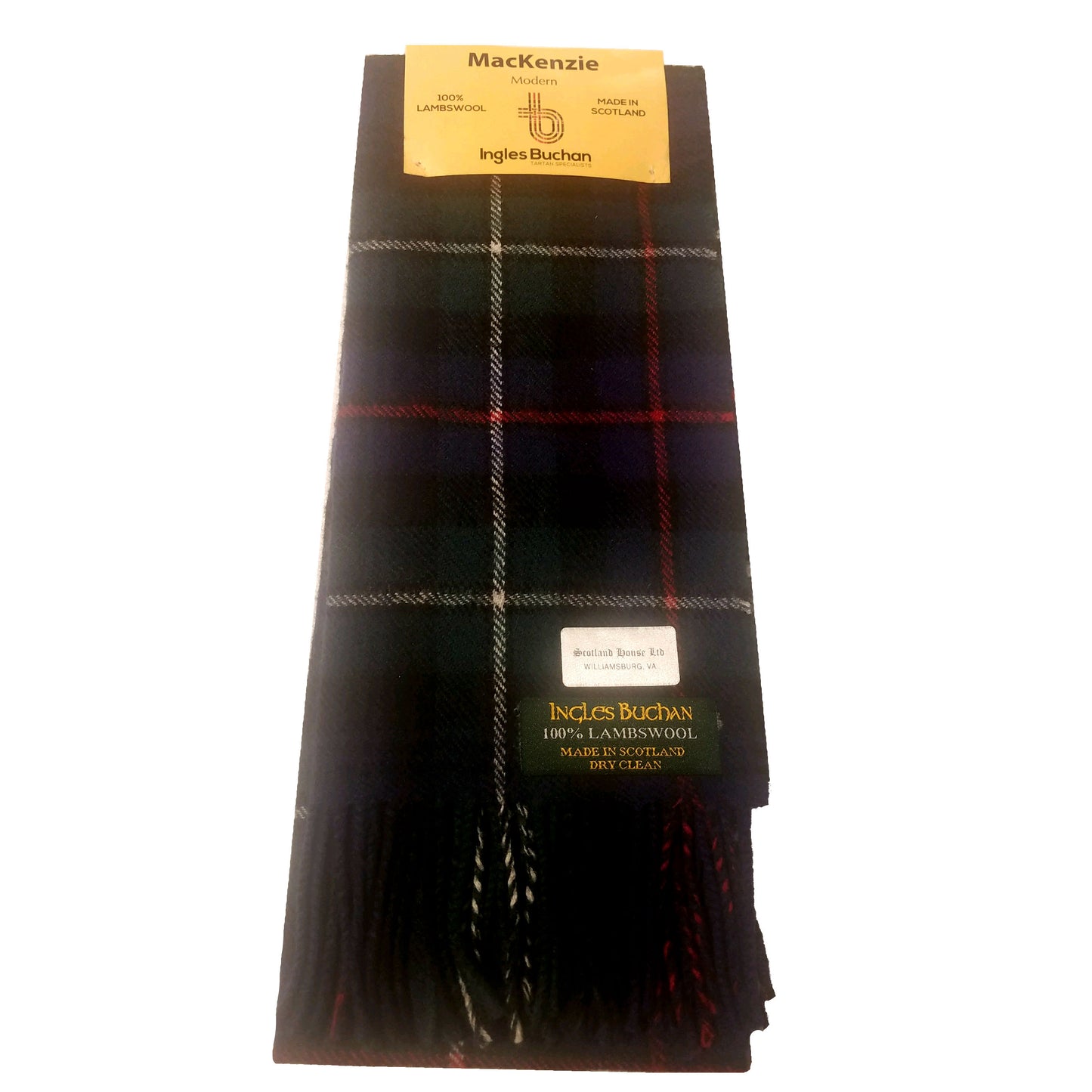 Brushed Wool Tartan Scarves [45 Tartans]