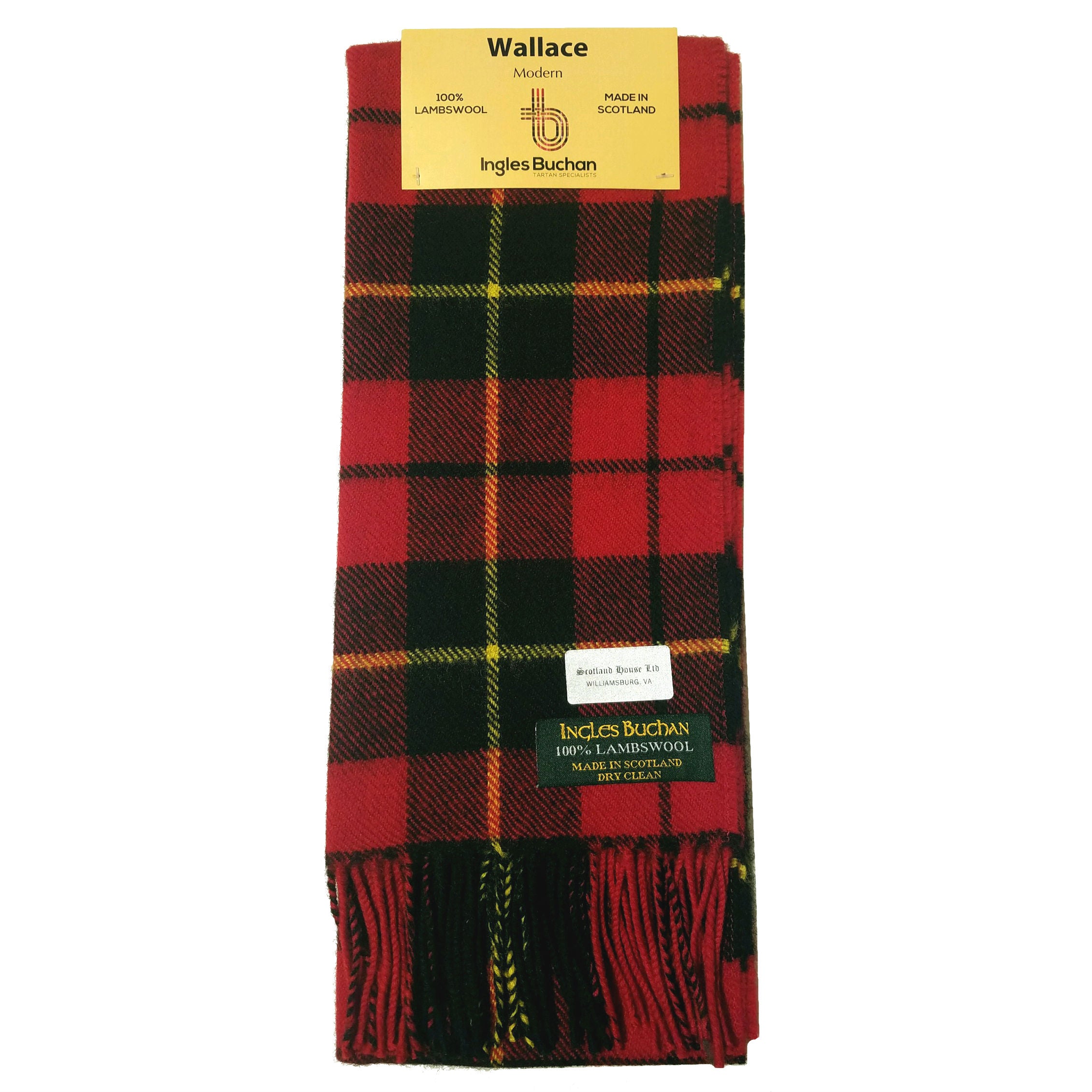 小物 Fred Perry Brushed Wool Tartan Scarf Fred Perry Brushed Wool Tartan Scarf