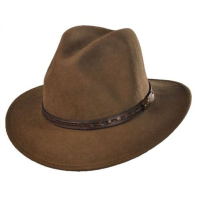 Crushable Wool Felt Safari Hat [4 Colors]