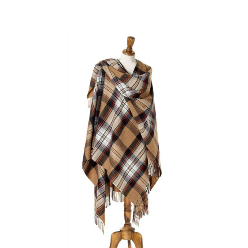 Tartan Plaid Merino Wool Shawl Wraps | Scotland House, Ltd.