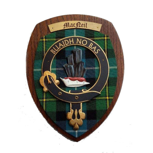 Handmade Clan Crest Wall Plaque | Small