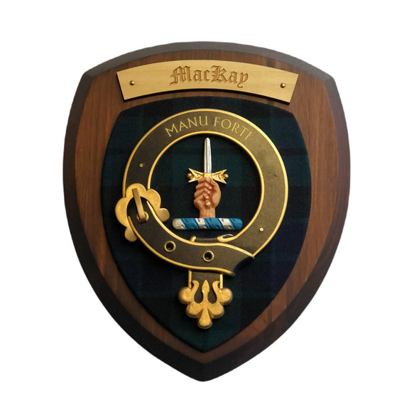 Handmade Clan Crest Wall Plaque | Small
