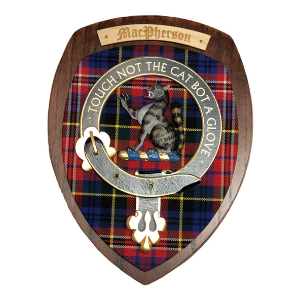 Handmade Clan Crest Wall Plaque | Large