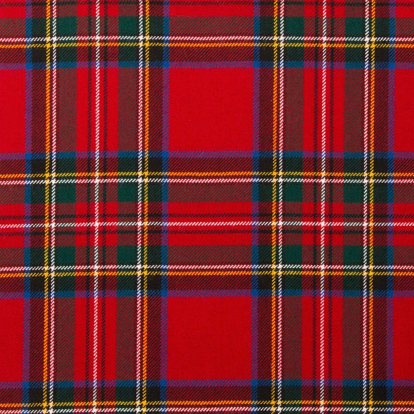 Royal Stewart Modern Tartan — Scottish Worsted Wool Scarf