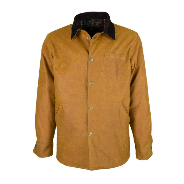 Men's Antique Wax Overshirt Coat