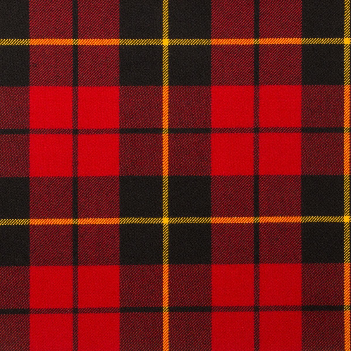 Wallace Modern Tartan — Scottish Worsted Wool Scarf
